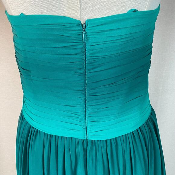 Y2K La Femme Womens Ombre Mermaid Maxi Dress Size 14 Chiffon Fairy Tinkerbell - Picture 8 of 16